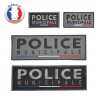 Bandeau brodé Police Municipale avec liseret Bleu-Blanc-Rouge