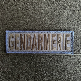 Bandeau brodé GENDARMERIE 4 x 12