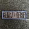 Bandeau brodé GENDARMERIE 4 x 12